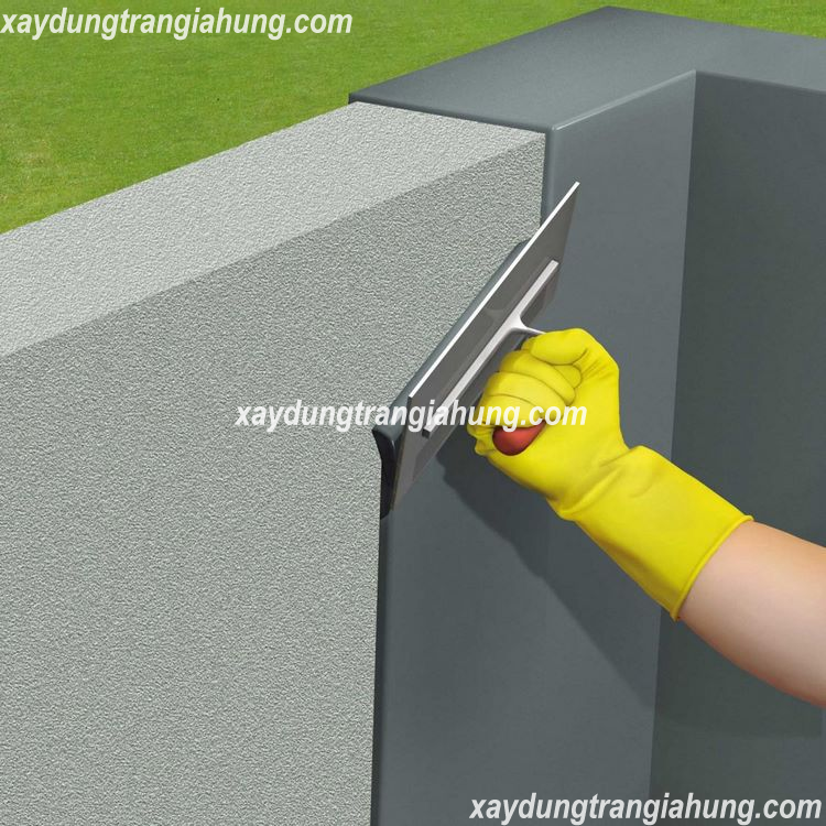 Sơn men chống thấm ngoài trời