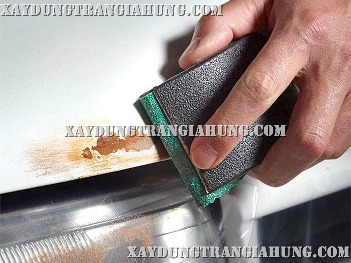 Cách sơn 2 thành phần trên sắt 