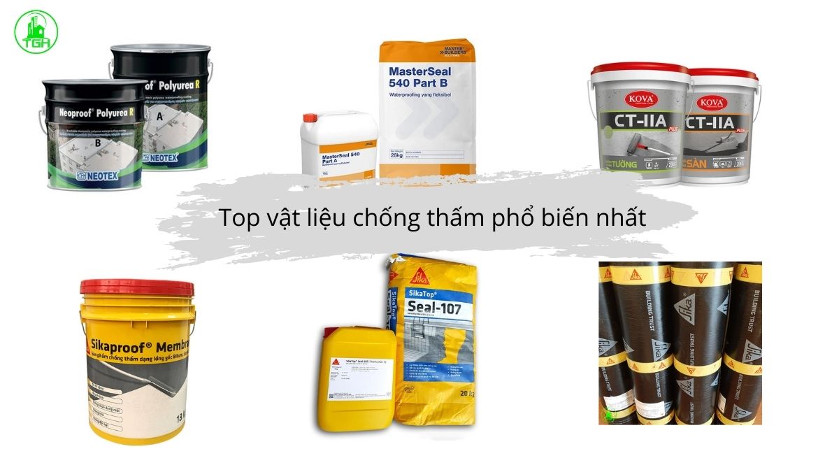 10 Vật Liệu Chống Thấm Tốt Nhất 2021  - Trần Gia Hưng 