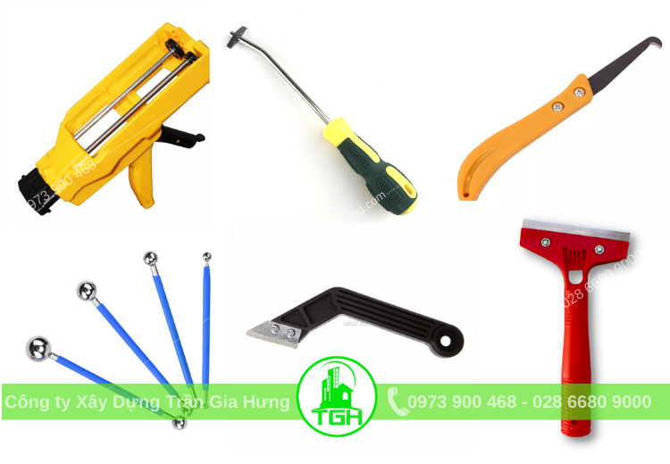 bộ dụng cụ thi công đường ron chuyên dụng