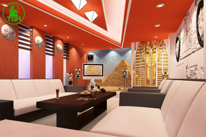 karaoke sử dụng vách thạch cao cách âm