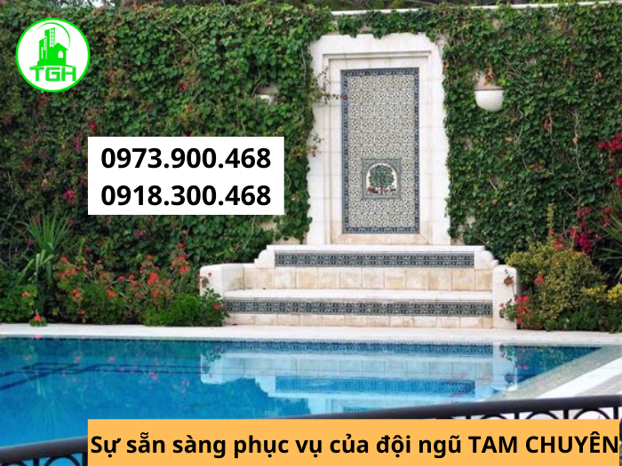 Dịch vụ ron hồ bơi tại HCM