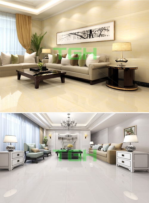 Gạch ốp tường phòng khách
