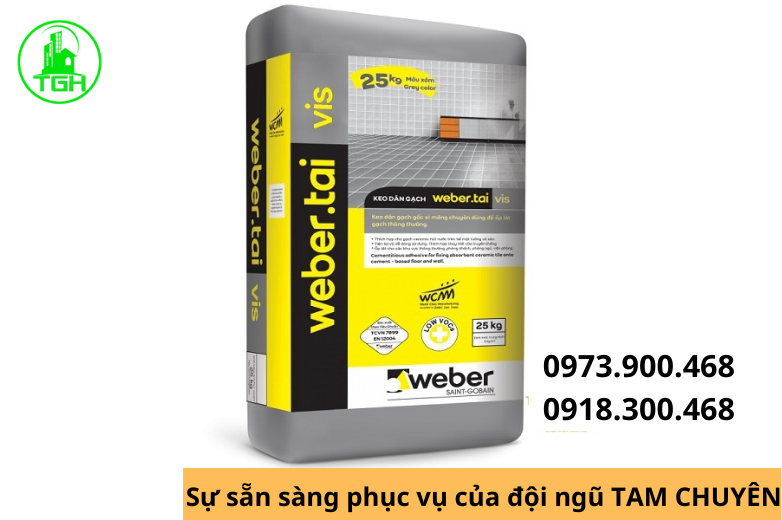 Ốp lát gạch bằng keo