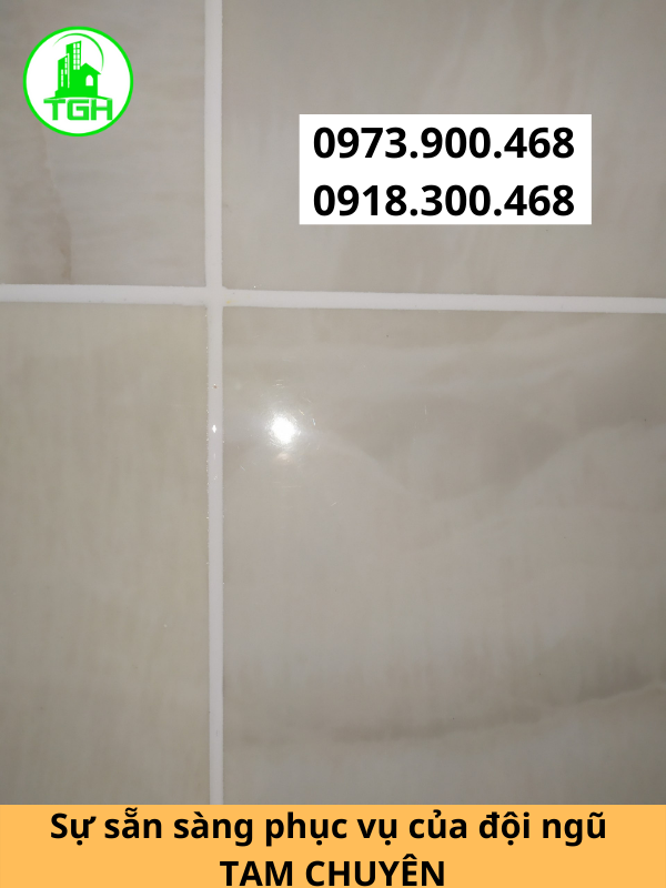 Phục hồi mạch gạch phòng khách