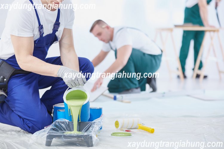 Sơn men chống thấm ngoài trời 