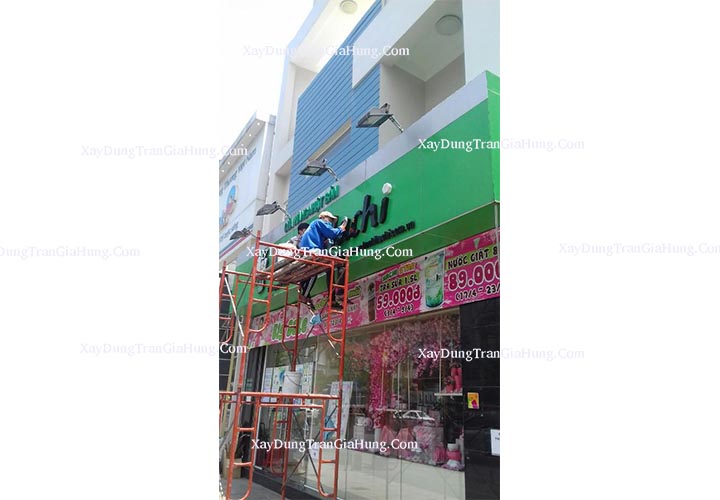 sữa chữa bảng hiệu alu