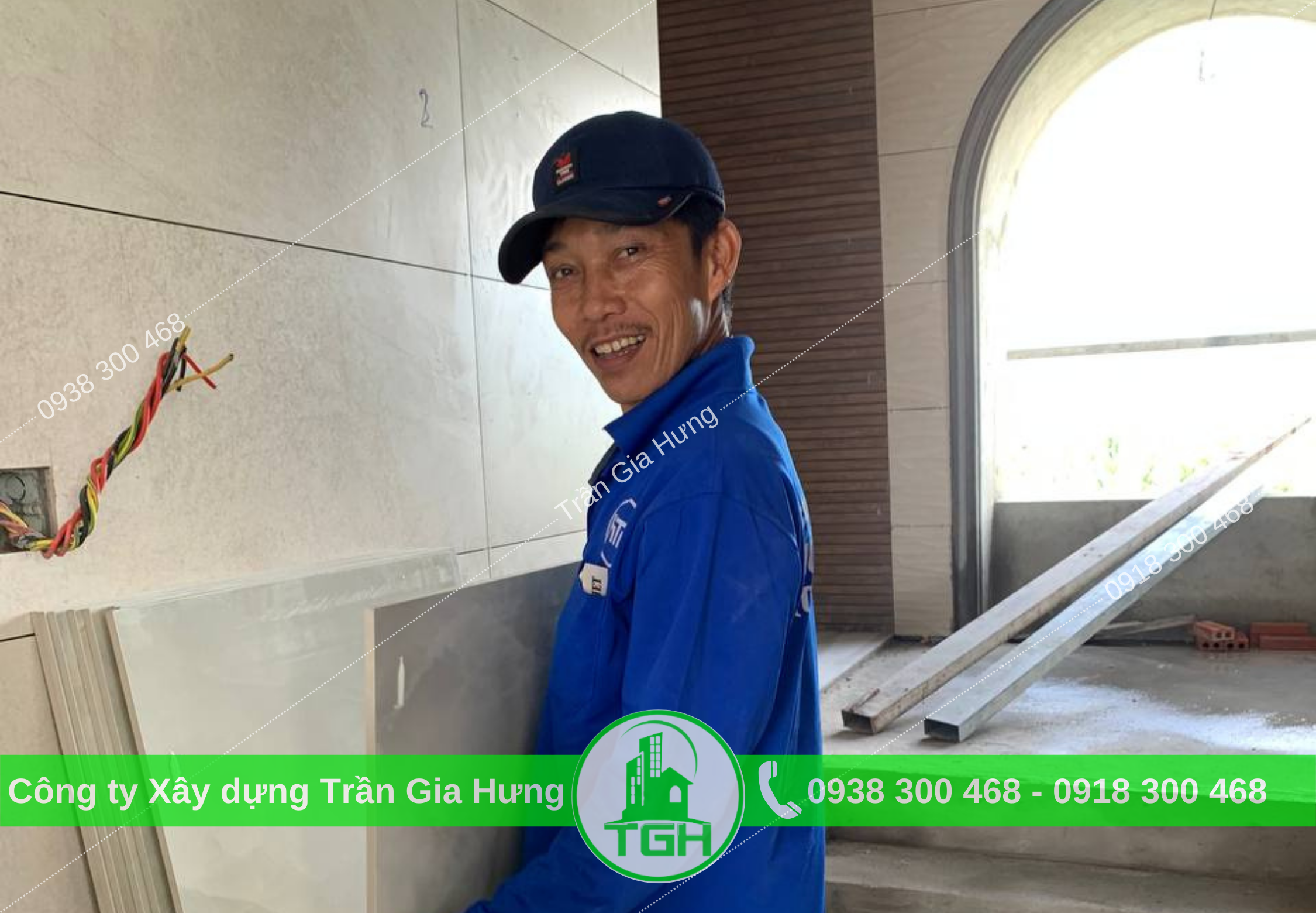Thái độ tích cực là nguồn năng lượng để người thợ ốp lát chủ động học hỏi và làm việc