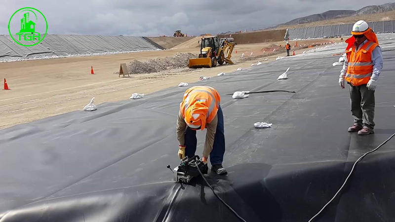 ứng dụng của vật liệu chống thấm hdpe